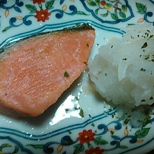 柚子胡椒ドレッシングで下味(*^^*)鮭の焼き魚☆